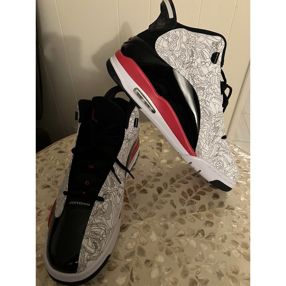 Nike Air Jordan Dub Zero (2022) White Varsity Red (311046-107) Men’s Size 13